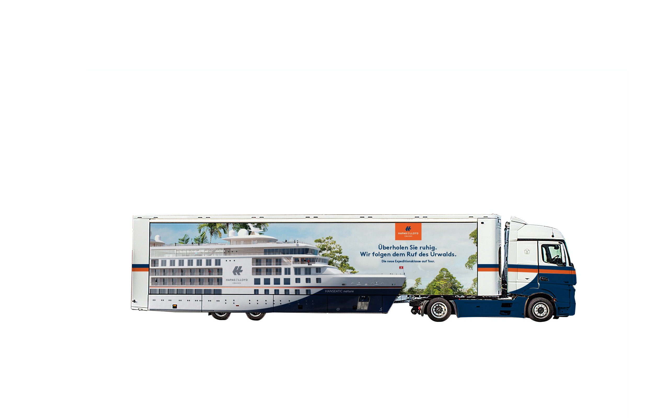 Hapag Lloyd Roadshows Promotion Truck
